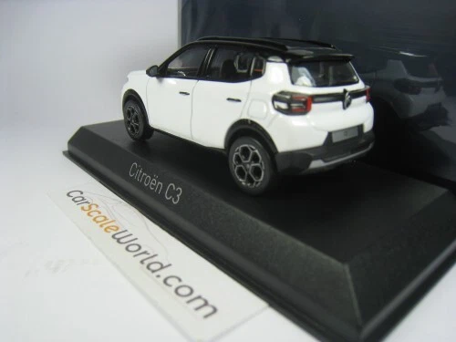 CITROEN C3 2024 1/43 NOREV (POLAR WHITE/BLACK ROOF) - Imagen 3 de 3