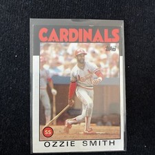 1986 Topps - #730 Ozzie Smith