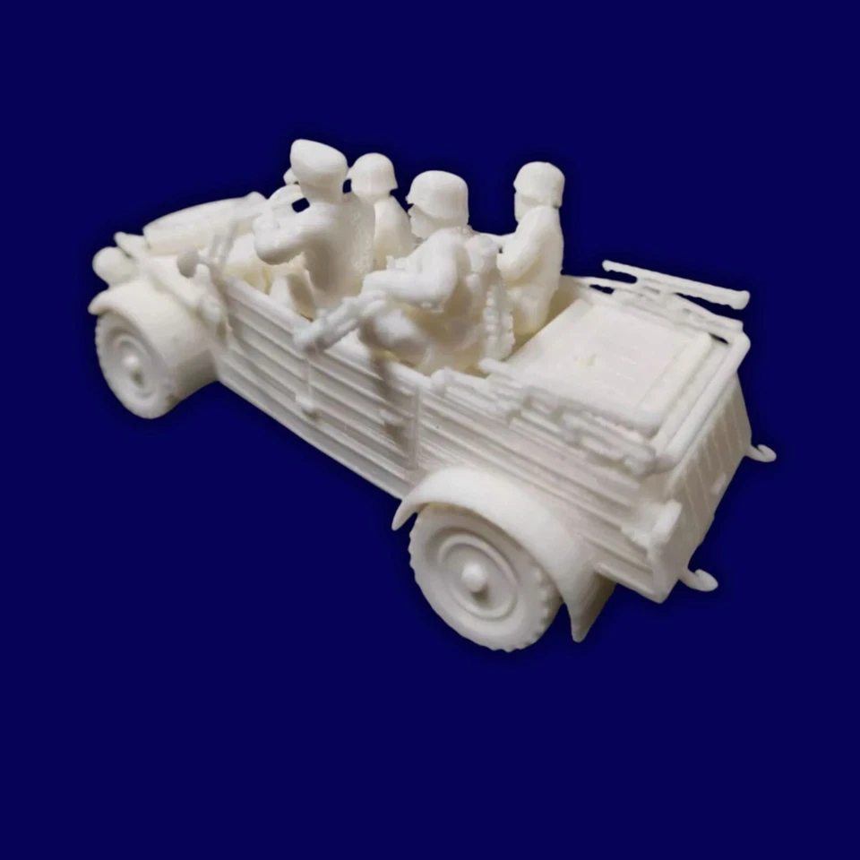 German Kubelwagen scale 1:32 Models Kits military vehicles DIY - Image 4 of 4