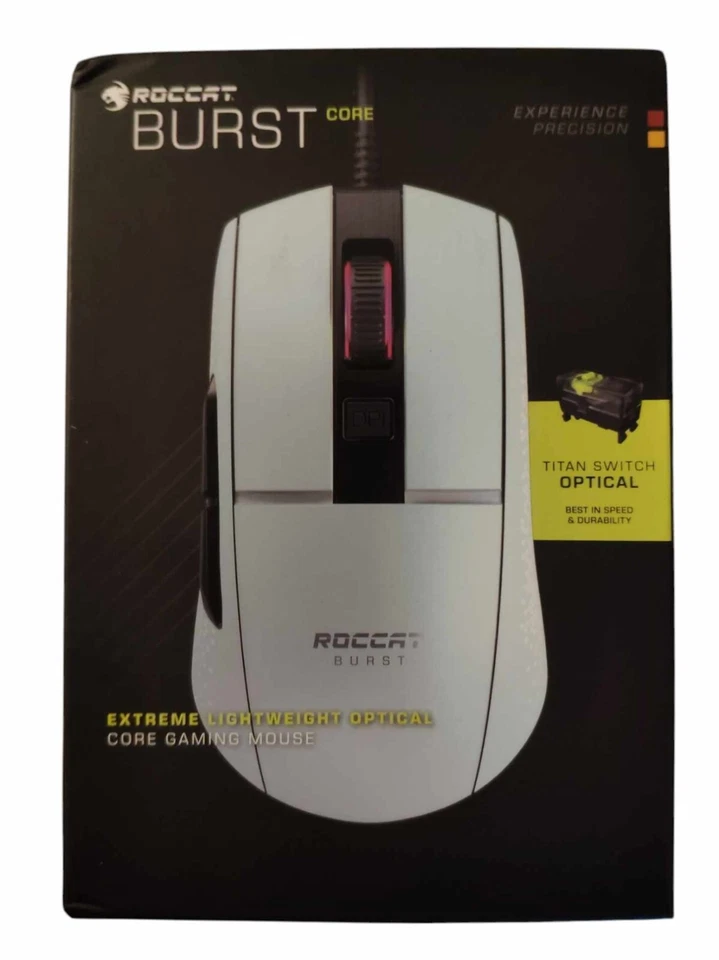 Roccat Burst Core Extreme Lightweight Optical Core Gaming Mouse white ROC-11-751 - Image 2 of 4