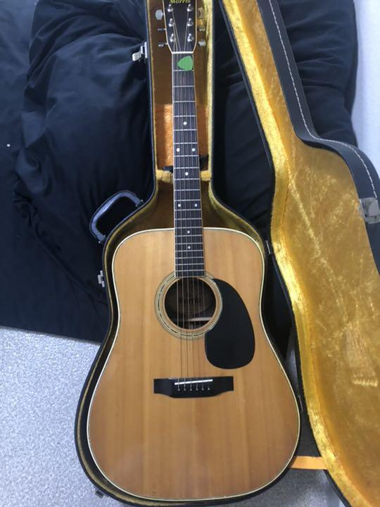 Acoustic Guitar Morris W-28 Natural 70s Japan Vintage Good Acoustic Guitar Morris W-28 Natural 70s Japan Vintage Good