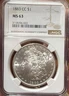 1883-CC Morgan Dollar $1 MS63 Graded by NGC