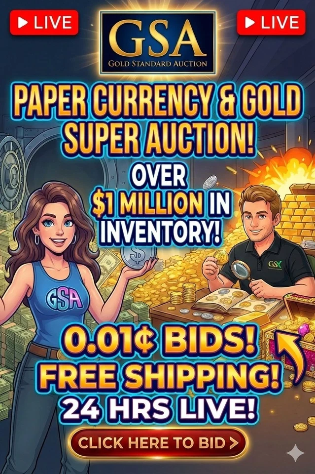 $1 Starts! Rare Coins & Sudden Death Slabs w/ Zach, Drew, Amy & Will