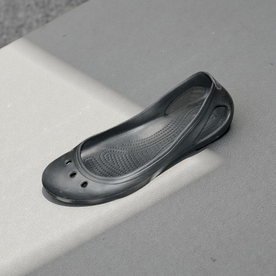 Crocs Kadee Black Ballet Flats Comfort Shoes Slingback Size 11
