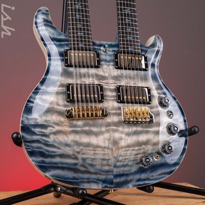 2024 PRS Private Stock Custom 22 / 12-String Double Neck Indigo Glow