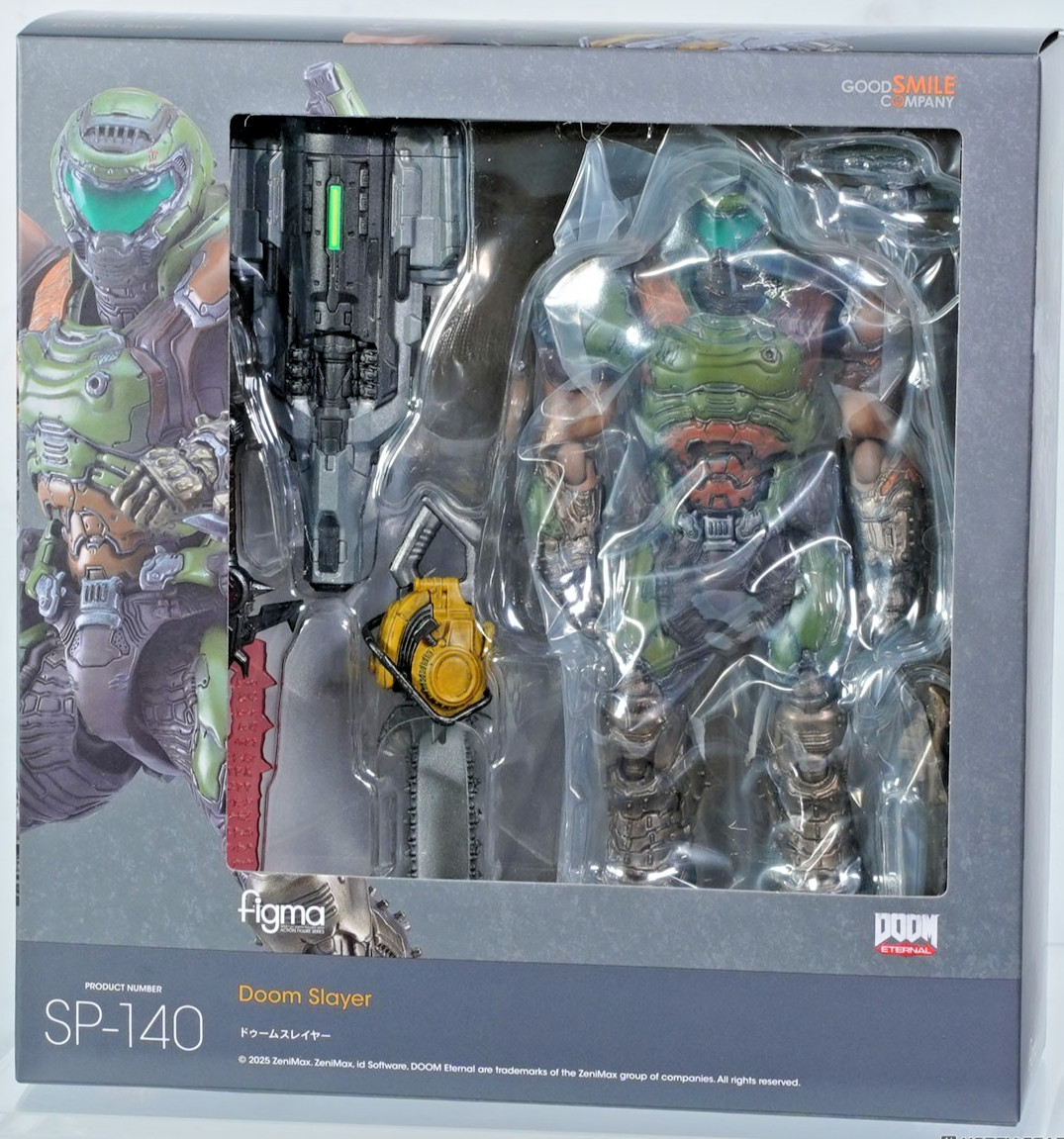 DOOM ETERNAL Doom Slayer Action Figure Figma Number SP-140 Good Smile Company