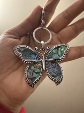 Silver Butterfly Purse Charm Handbag Charm Big Chunky