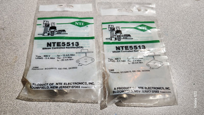 NTE5513 SCR (SET OF 2) USED IN VARIOUS APPLICATIONS