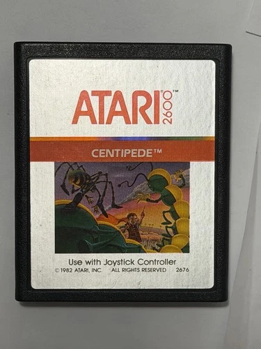 Atari Centipede Atari 2600 Arcade 1982 Atari Inc. Video Game Cartridge Untested