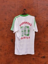 ADIDAS VINTAGE WEST GERMANY STYLE 1980S FOOTBALL SHIRT SIZE XL ADULT