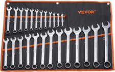 25-piece Metric Combination Wrench Set 6-32mm Open End Carbon Steel With Rol 25-piece Metric Combination Wrench Set 6-32mm Open End Carbon Steel With Rol