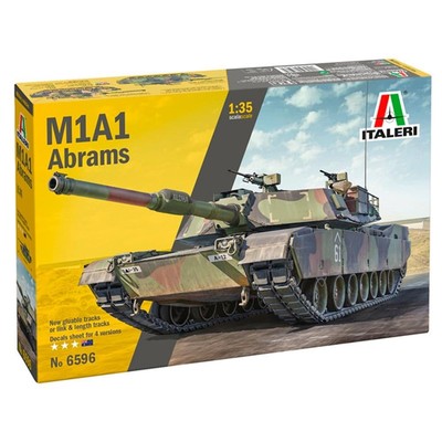 Italeri M1A1 Abrams Tank Model Kit