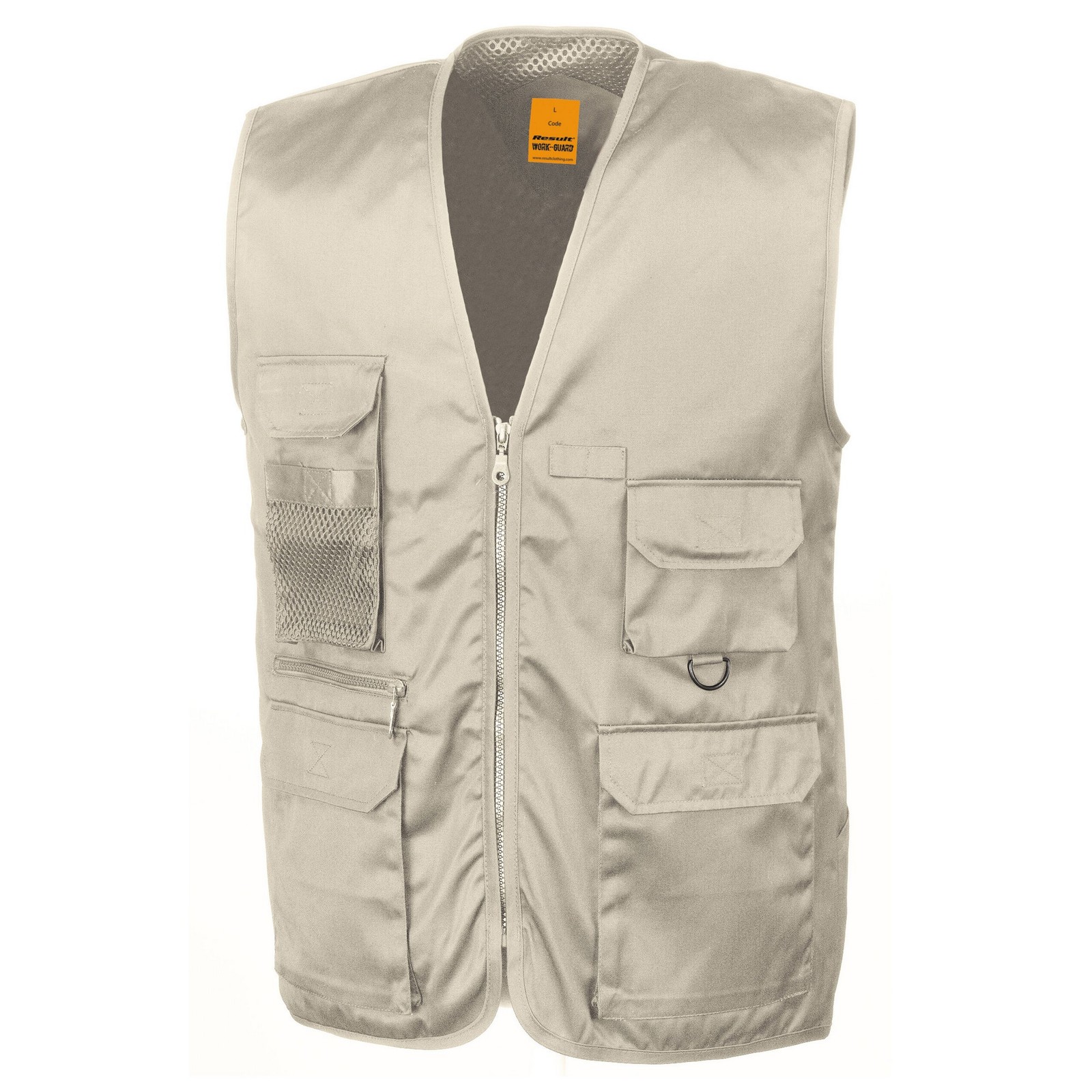 WORKGUARD by Result Chaleco Safari para Hombre (PC6714)