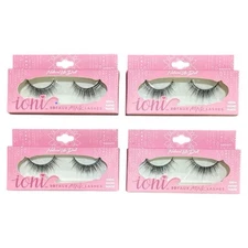 IONI 3D Faux Mink Lashes Natural Lite Doll 4 Packs NEW