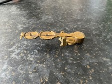 18/19 Century Antique Brass Sovereign and Half Sovereign Coin Scales by Harrison