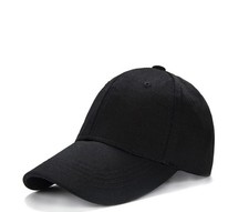 Kids Snapback Hat Boys Baseball Cap Flat Brim Adjustable Solid Plain One Size