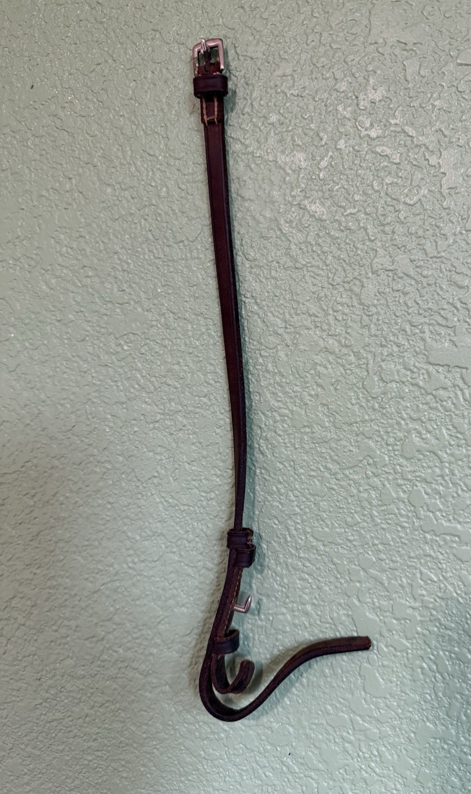 Leather Horse Size Show Bridle *Missing Main Headstall*