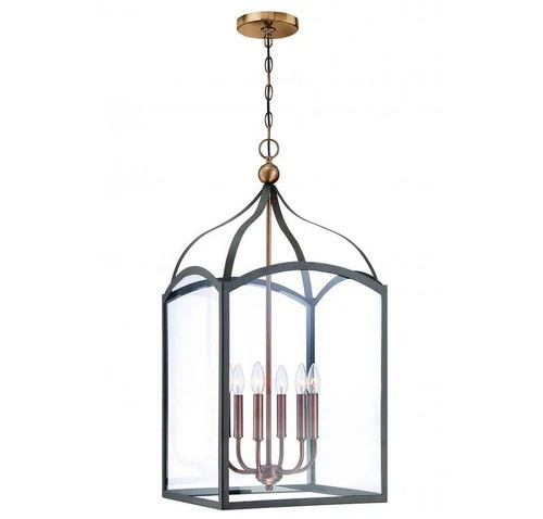 Hinkley 3414BZ 33.75" 6-Light Foyer Pendant in Bronze - Picture 2 of 2