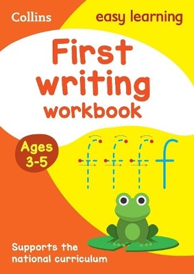 First Writing Workbook Ages 3-5 by  Collins Easy Learning - 9780008387877