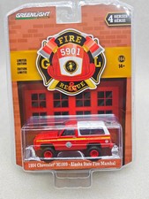 Green Light 1:64 Fire Rescue Series 4-1984 Chevrolet M1009- Alaska Fire Captain