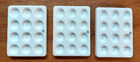 Lot of 3 ~ Vintage NOS Coors Ceramic 12-Well Lab Reaction Plate #550-1 — photo 1