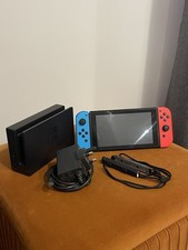 Nintendo Switch Console with Official Dock + Charger - Incl. Joy Con Controllers
