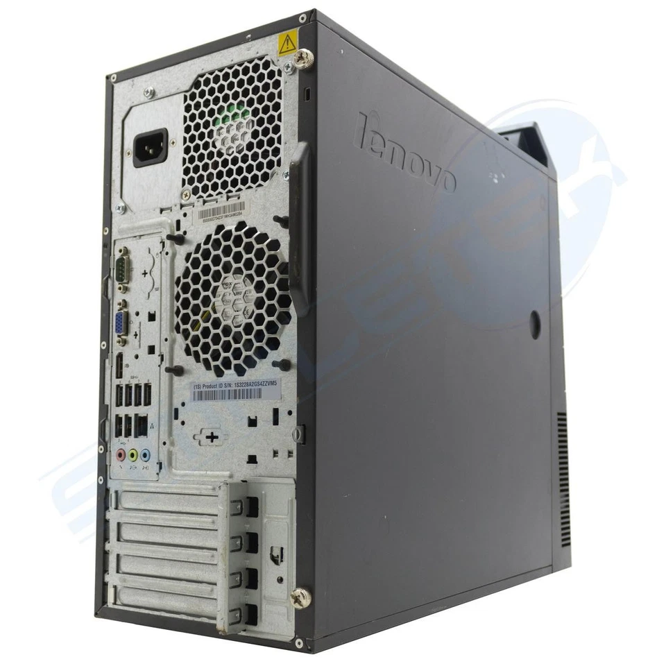 Lenovo M92p i5 Windows 11 Pro 16GB 240GB RS232 Tower Desktop Computer - Image 2 of 4