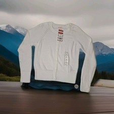 Cat  Jack White Sweater size 7/8 for Girls