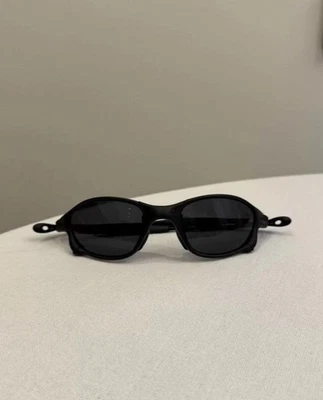 Oakley Juliet 1.0 X-Metal Black Polarized Sunglasses –Black Lens – NEW! - Photo 1/4