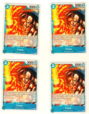 Set Of 4 Fossa OP13-047 Common One Piece Trading Card
