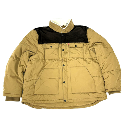 NWT Levi's Men's Brown Trucker Coat Jacket RN 54163 CA 57151