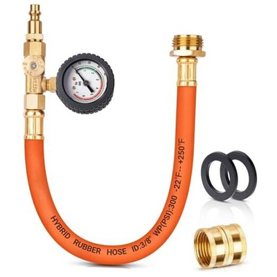 #ad #ad Brass RV Winterizing Kit 17#x27;#x27; Sprinkler Winterization Kit with Water Pressure $30.25