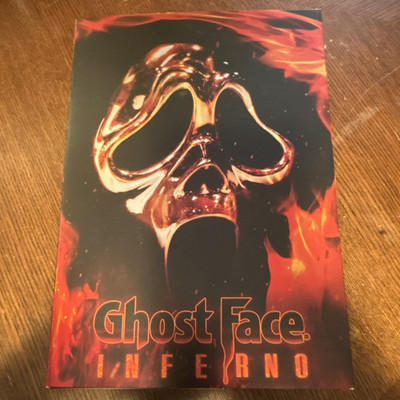 Ghostface Inferno Action Figure Boxed w/ Interchangeable Masks & Hands