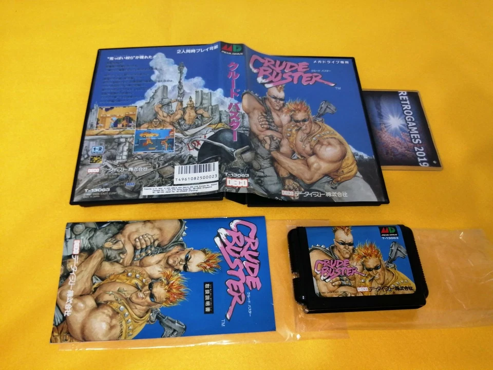MD CRUDE BUSTER SEGA   Mega Drive / GENESIS - Image 2 of 4