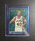 1995 Topps Finest Basketball Willie Anderson #24 PSA 9