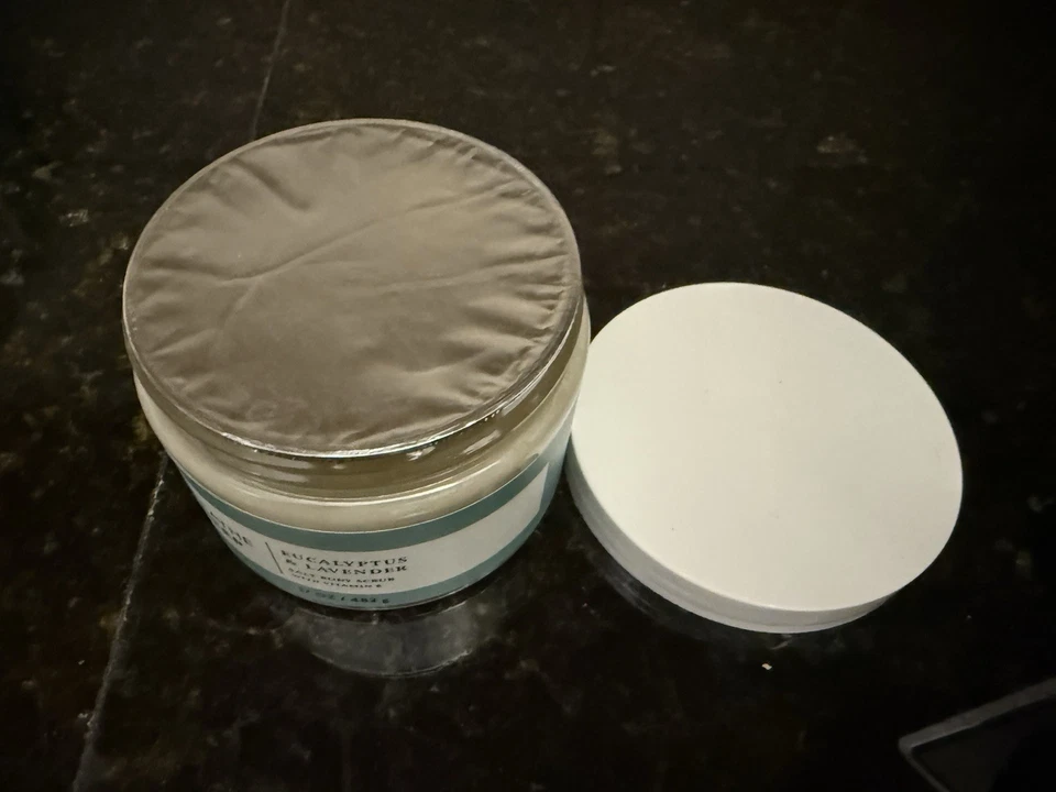 1 Bath Body Works AROMATHERAPY BREATHE DEEP Eucalyptus Lavender Salt Body Scrub - Image 4 of 4