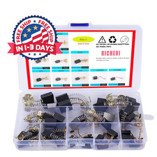 40 escobillas de carbón para motor eléctrico, 10 tamaños diferentes,reparación