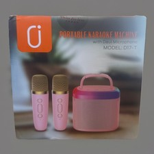Sealed Portable Karaoke Machine with Daul Microphone Model D17-T