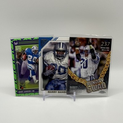 2024 Topps Chrome Barry Sanders Sunday Swag Composite Score Detroit Lions