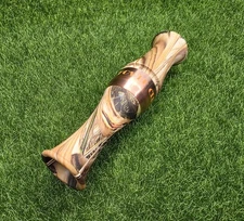 Zink Calls #ZNK2006 Power Clucker PC-1 Short Reed Goose Call, Poly, Mossy Oak