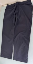Lululemon ABC Classic Fit 5 Pocket Warpstreme Pants Mens 36X28 Black Trouser