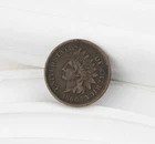 1866 Indian Head Penny Cent - Fine Details - Better Grade - 1444B