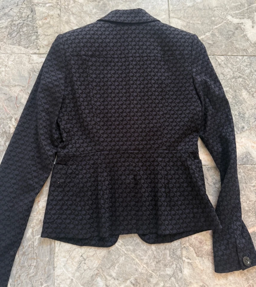 Blazer Marc by Marc Jacobs diseño azul marino y negro talla 0 Foto 2 de 4