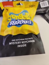 Nickelodeon Bob Esponja Pantalones Cuadrados Misterioso Llavero Bolso Ciego ¡Incluye Solo 1!!