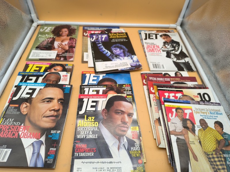 Lot Of 20 Jet Magazine 2007-2013 Obama Cedric Bernie Mac Michael Jackson Covers
