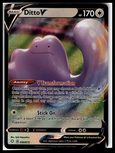 Ditto V #050/072 Shining Fates