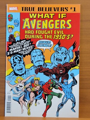 True Believers: What if the Avengers had Fought Evil During the 1950's?   #1 NM