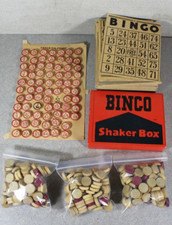 Lot of Vintage Milton Bradley BINGO Calling Numbers  78 Replacement Cards