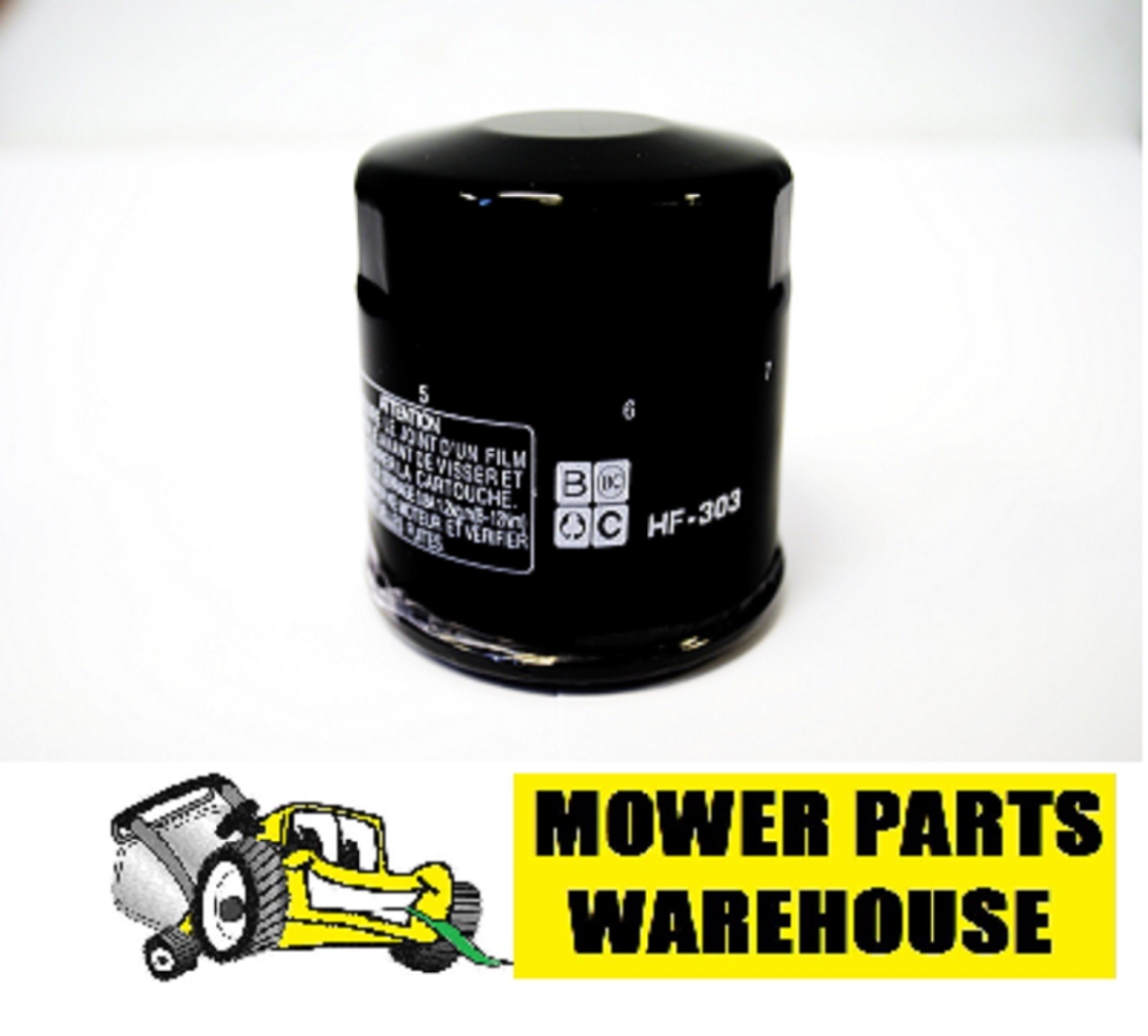 REPL HIFLO OIL FILTER HONDA KAWASAKI YAMAHA POLARIS HF303 HF-303 KN-303