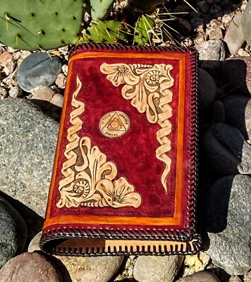 AA Big Book Cover By RCM Leather 